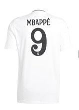 Kylian Mbappé Real Madrid adidas 2024/25 Home Replica Player Jersey - White